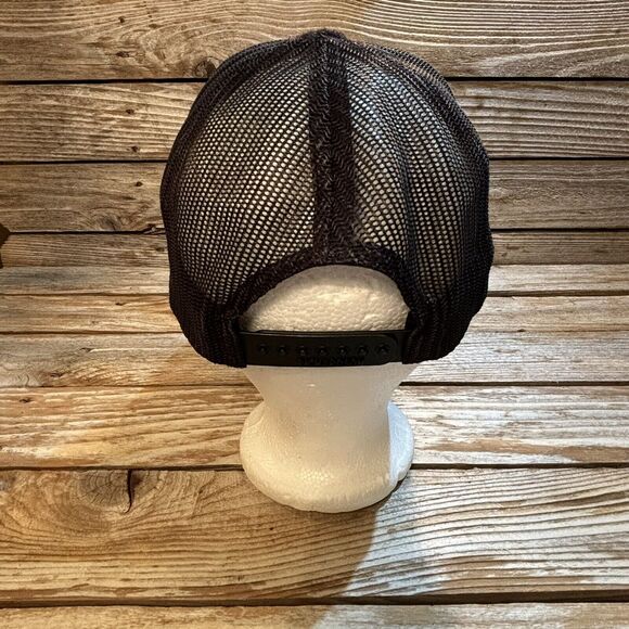 Dirty Duck Coffee Co Snapback Black Multi-Camo Baseball Hat Cap American Flag - Picture 3 of 7